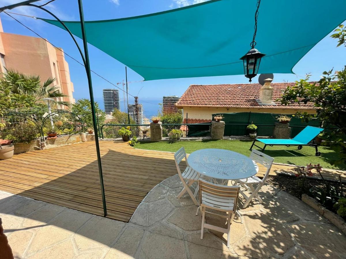 Maison Avec Jardin, Vue Mer Aux Portes De Monaco Beausoleil Exterior foto